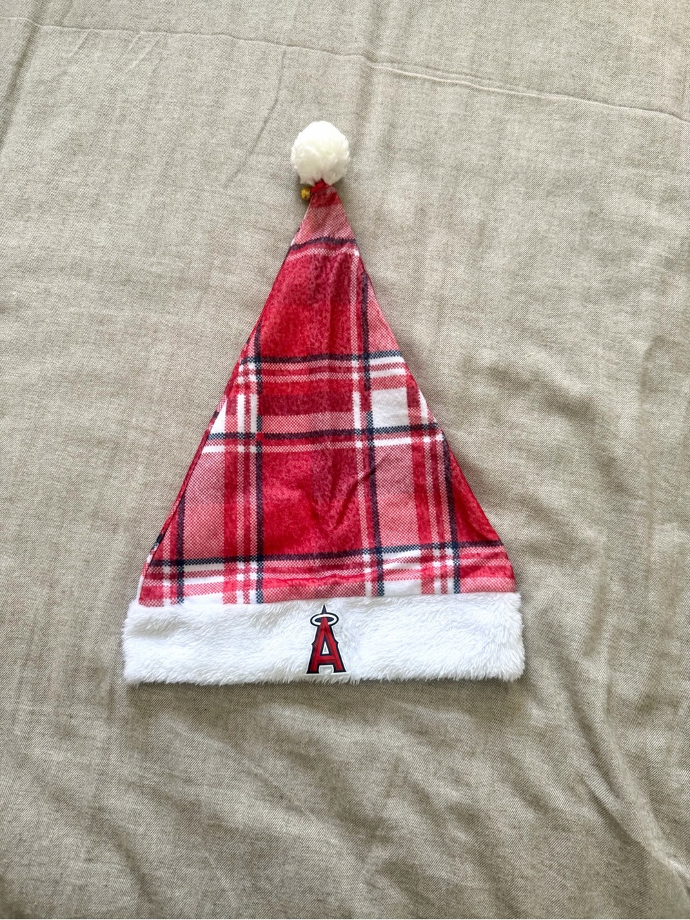 ANGELS Baseball Santa Hat
